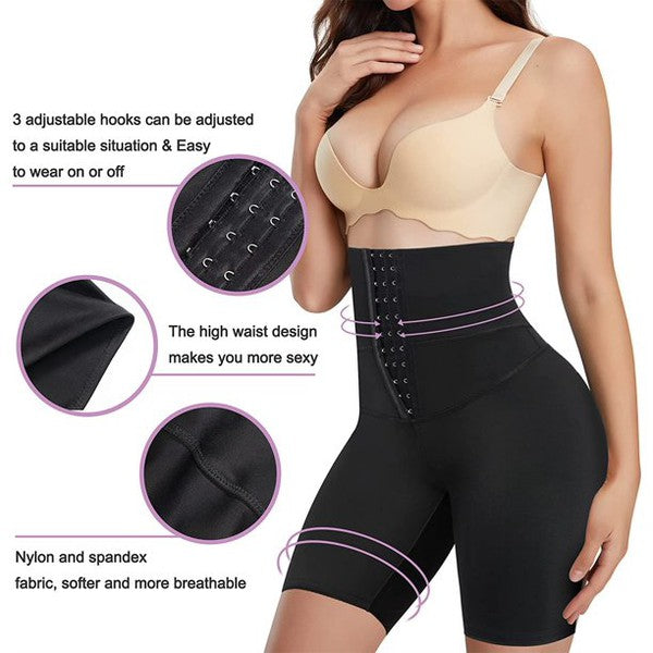 Slim High Waist Corset Shorts