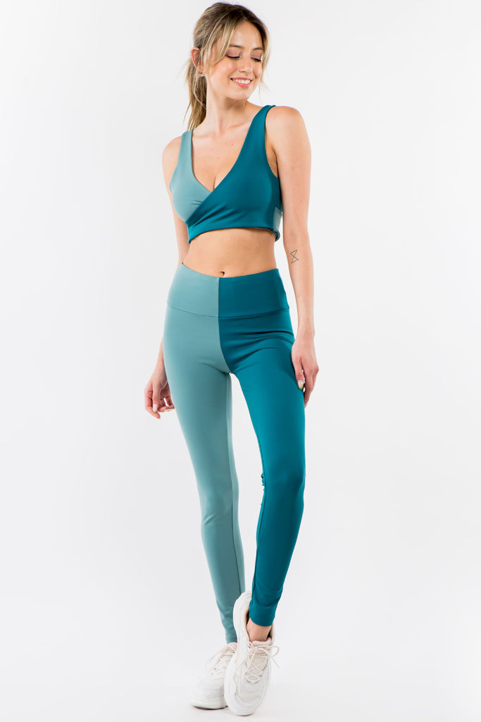 2 Piece Two Tone Active Set - annva-usa